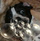 Logan blowing bubbles